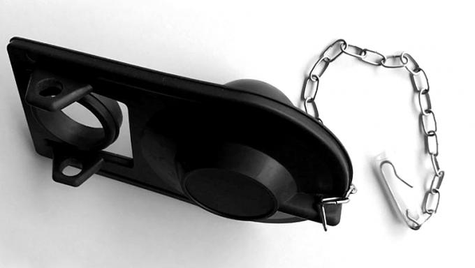 Aleta del tanque del retrete de 9 pulgadas, aleta de goma del rubor