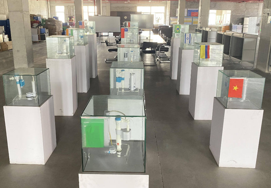 Xiamen Yuanchenmei Industry and Trade Co., Ltd línea de producción del fabricante