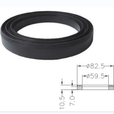 Junta de anillo O de goma para el sello de tubería de inodoro - Antidodorante Antidespido Color personalizable para el lavado de tanques de agua oscura