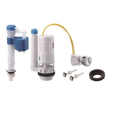 2.5L/s Velocidad de descarga Válvulas de descarga dobles para baños Accesorios de cisternas de depósitos de inodoro