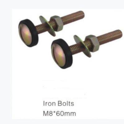 Kit de pernos de fijación de latón niquelado para instalación duradera con tamaño M8*60mm