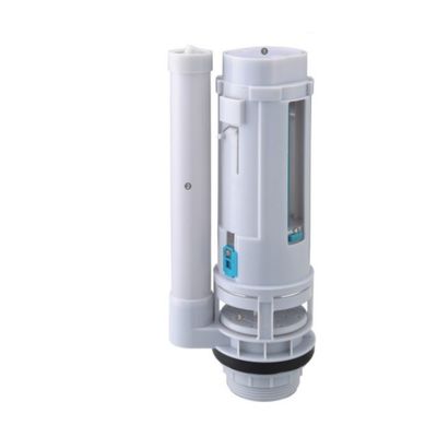 Diseño moderno válvula de lavado de inodoro ajustable de altura con material ABS POM para cisternas de doble lavado