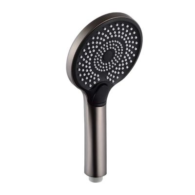 Cabeza de ducha de superficie de plástico ABS de alta presión pulida para el ahorro de agua para accesorios de baño