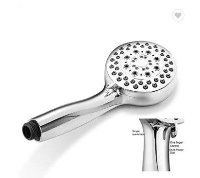 Grifos termostáticos de alta presión de estilo contemporáneo con filtro y cabeza de ducha manual