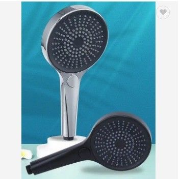 Chrome acabado de alta presión de tres funciones de ducha portátil para el rediseño del baño