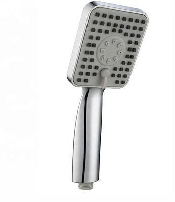 4 funciones ABS Chrome de alta presión cabeza de ducha portátil con soporte técnico en línea