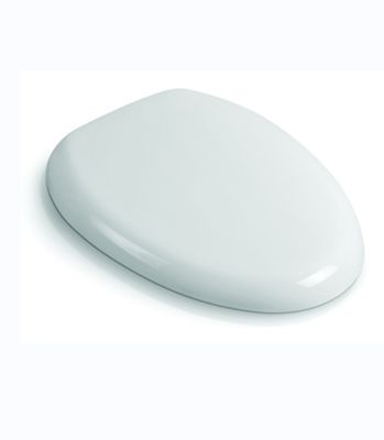 Asiento universal de baño de polipropileno de cierre lento con parachoques antideslizantes y diseño moderno