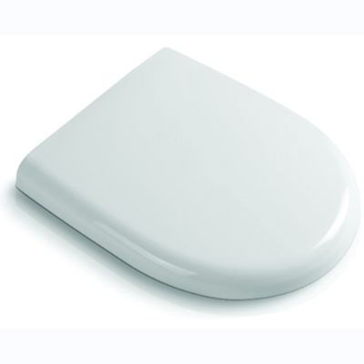 Asiento de inodoro de urea formaldehído con forma de D de diseño moderno y liberación rápida para un rendimiento sostenible