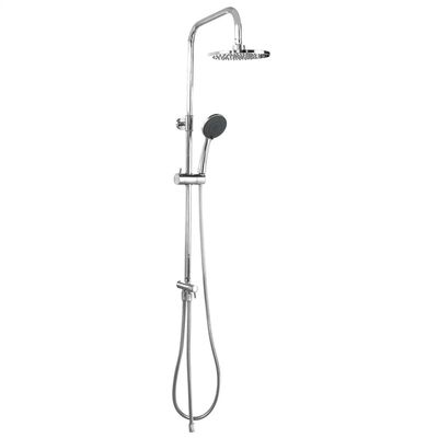 Sistema de ducha de baño de diseño redondo con un solo mango de agua fría y caliente