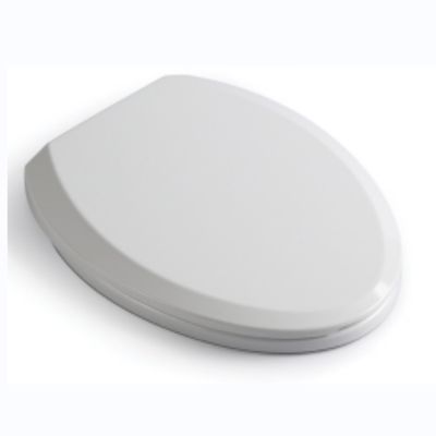 Diseño moderno asiento de baño antibacteriano de diseño suave cerrado con acabado sostenible