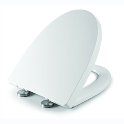 Actualización sostenible del baño sencilla con una sola presión de liberación rápida delgada de la tapa del asiento del baño