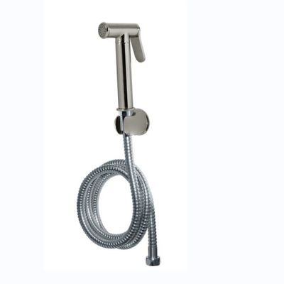 Sprayer de baño portátil de color gris ligero con soporte de gancho en la pared