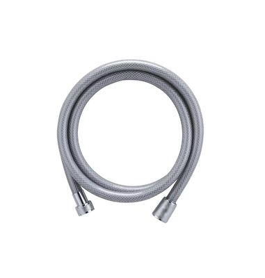 Manguera de ducha flexible de PVC blanco con diseño moderno para accesorios de baño de agua caliente y fría