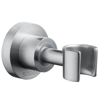 Soportador de cabeza de ducha cromado moderno fijo de 3 agujeros ajustable a 360° para duchas de baño