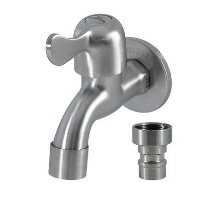 Grifón de cuenca termostático de acero inoxidable 304 contemporáneo con instalación de cubierta para baño