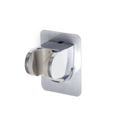 Soporte de ducha de zinc y cromo con certificación CE SASO con adhesivo fuerte y diseño impermeable
