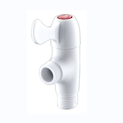 Tipo de grifo de agua de agua de plástico ABS blanco con divertidor