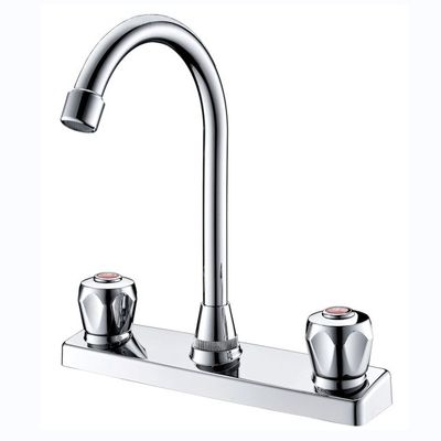 Baño Baño Lavabo grifo de lavabo grifo de mezclador de cuenca con un solo mango y alto estándar