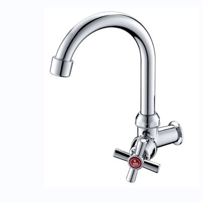 Grifón de cocina de plástico ABS para fregadero de agua fría