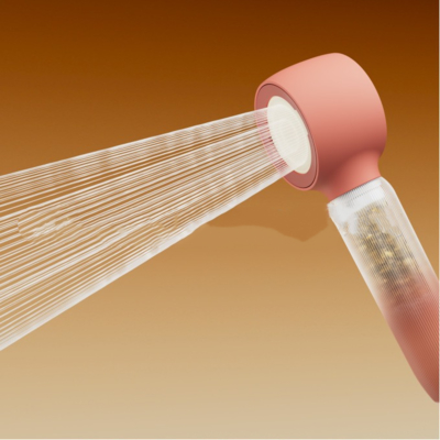 Nuevo filtro de modelo para la eliminación de cloro, antibacteriano, descomposición de metales pesados, anti-obstrucción y cabezal de ducha que aumenta la presión