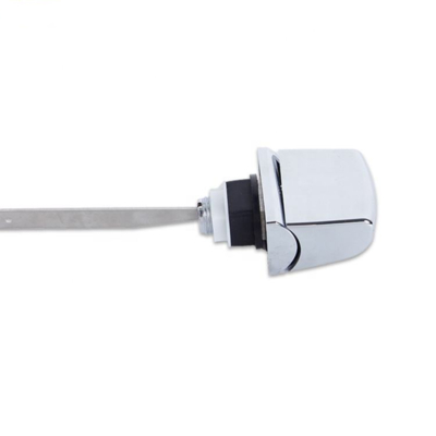 Interruptor de elevación para accesorios de inodoro - Interruptor electrochapado ABS de elevación superior de botón de inodoro antiguo