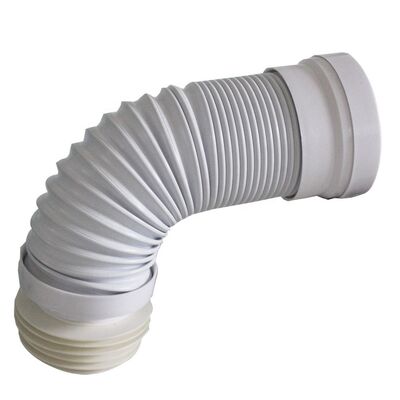 Tubería de aguas residuales para baño, Tubería de drenaje, Pieza de conexión duradera, Tubería de conexión para inodoro de PP