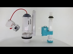 Estilo de diseño moderno válvula de descarga doble ajustable de altura para el tanque de agua del inodoro del baño