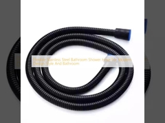 manguera de baño de acero inoxidable flexible para estilo de diseño moderno y baño
