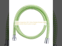 Inspección en el lugar 50 °C Reemplazo de manguera de ducha ultraflexible y longitud personalizada