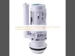 El agua del inodoro incorporada y la válvula de descarga de entrada inferior de entrada de la válvula de llenado de entrada diseño moderno