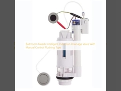 El baño necesita una válvula de drenaje de inducción inteligente con tipo de descarga de control manual