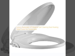 Lujo automático UF material autolimpieza asiento calefacción Toilet Cover para el sostenimiento