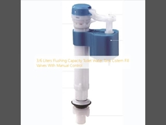 3/6 litros Capacidad de lavado de agua del tanque de agua del inodoro Cisterna válvulas de llenado con control manual