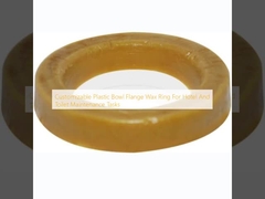 Anillo de cera de cuenco de plástico personalizable para tareas de mantenimiento de hoteles y aseos