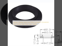 Diseño moderno Hotel y conector de baño conversión de tubería sello de goma tres capas de junta