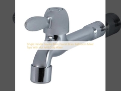 Grifos de baño con un solo mango y agua caliente y fría