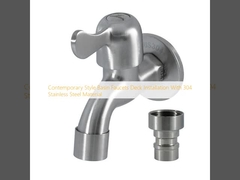 Instalación de cubierta con material de acero inoxidable 304