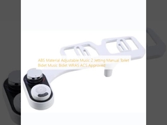 Material ABS Música ajustable 2 Jetting Manual Baño Bidet Música Bidet WRAS ACS Aprobado