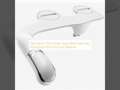 No eléctrico de agua dulce de rocío Bidet asiento de aseo con materiales de postescritura