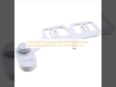 Prueba de vida útil de ABC 500 Times Blanco Boquilla única autolimpiante Baño mecánico