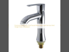 Grifón de lavabo de cocina económico con servicio postventa e instalación de agujero único