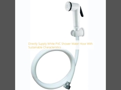 Suministro directo de manguera de agua de ducha de PVC blanco con características sostenibles