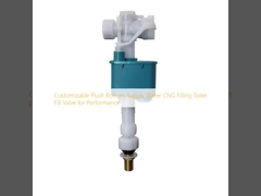 Válvula de llenado de inodoro de suministro de agua de fondo de GNC personalizable para el rendimiento