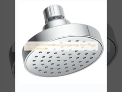 Diámetro exterior de 71 mm Cabeza de ducha de rociado redonda Accesorios para la sala de ducha