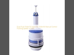 Válvula de llenado de inodoro de doble descarga para el kit de inodoro Velocidad de descarga de control manual ≥2.3L/S