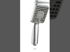 4 funciones ABS Chrome de alta presión cabeza de ducha portátil con soporte técnico en línea