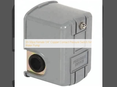 Interruptor de presión con contacto de cobre hembra de 1/4
