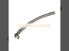 HOSPEDA de acero inoxidable trenzada de alta presión conector hexagonal manguera de tubería flexible