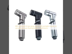 Dispositivo portátil ABS de rociado para sit-spa con boquilla portátil, para usar con inodoros de lavado a presión en baños