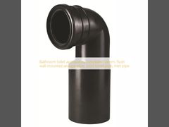 Accesorios para inodoro de baño, cisterna empotrada, tubería de desagüe de pared, codo de inodoro, tubería de entrada